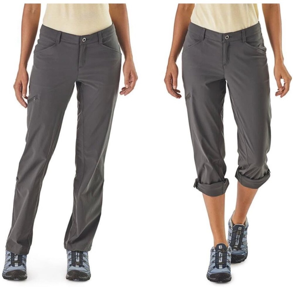 Patagonia Women's Quandary Pants in Forge Grey Size 2 Short NWT